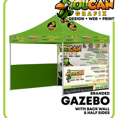 ALUMINIUM GAZEBO WITH WALLS