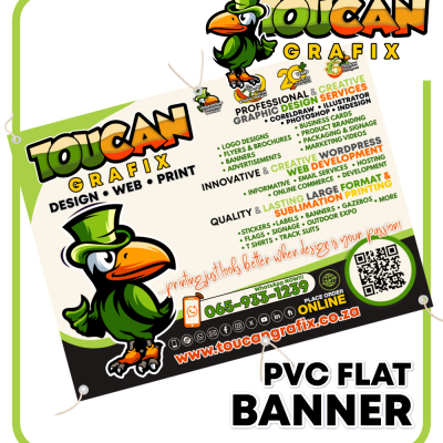 FLAT PVC FENCE BANNERS