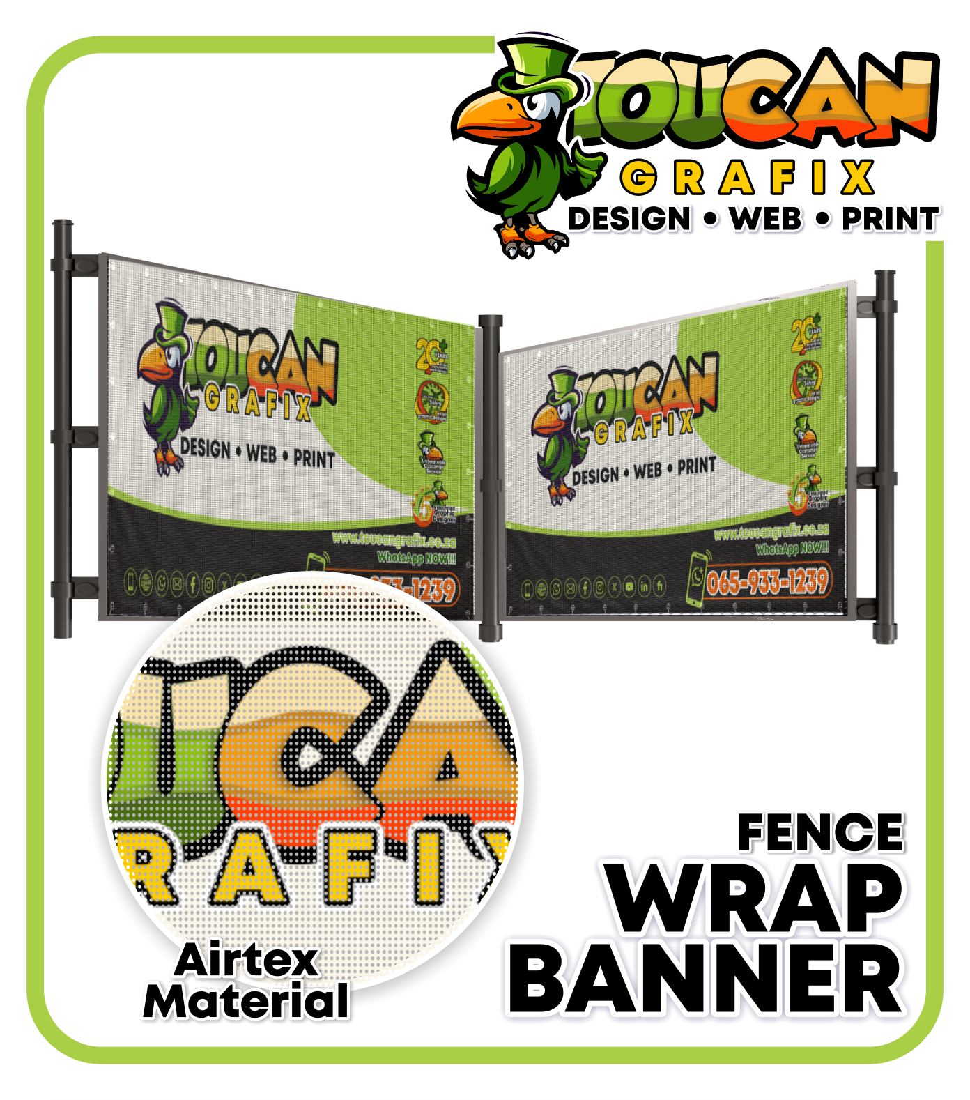 FENCE WRAP BANNERS